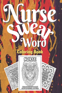 Nurse Swear Word Coloring Book