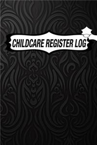 Childcare Register Log