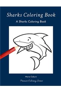 Sharks Coloring Book