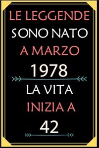 Le Leggende Sono Nato A Marzo 1978 La Vita Inizia A 42