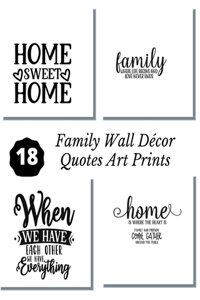 Family Wall Décor Quotes Art Prints