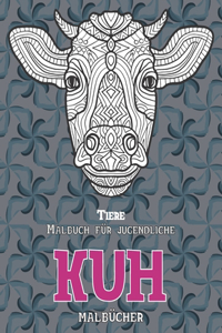 Malbücher - Malbuch für Jugendliche - Tiere - Kuh