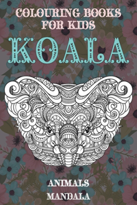 Mandala Colouring Books for Kids - Animals - Koala