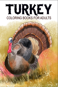 Turkey Coloring Books For Adults