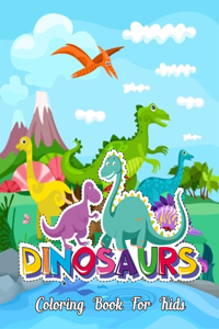 Dinosaurs Coloring Book For Kids