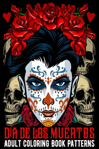 Día De Los Muertos Adult Coloring Book Patterns