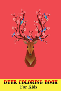 Deer Coloring Book For Kids