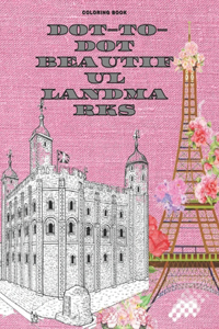 Coloring book for Dot-to-Dot Beautiful Landmarks