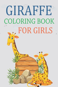 Giraffe Coloring Book For Girls