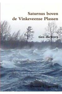 Saturnus boven de Vinkeveense Plassen