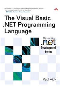 The Visual Basic .Net Programming Language