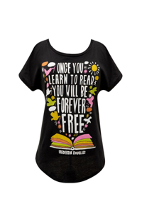 Frederick Douglass: Once You Learn to Read Women's Relaxed Fit T-Shirt Medium