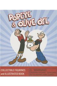 Popeye and Olive Oyl: Collectible Figurines and Illustrated Book