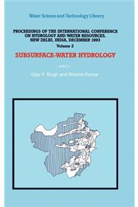 Subsurface-Water Hydrology