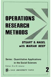 Operations Research Methods