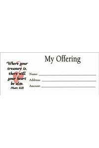 Offering Envelope: My Offering (Package of 100)