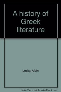 A History of Greek Literature