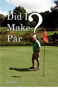 Did I Make Par?