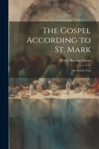 Gospel According to St. Mark