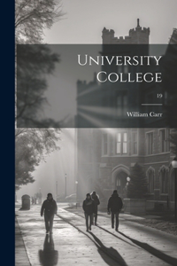 University College; 19