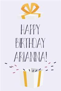 Happy Birthday Arianna