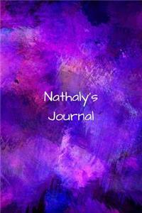 Nathaly's Journal: Personalized Lined Journal for Nathaly Diary Notebook 100 Pages, 6" x 9" (15.24 x 22.86 cm), Durable Soft Cover