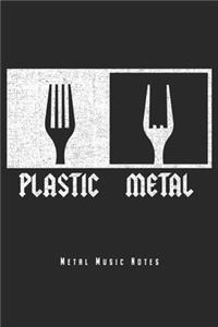 Metal Music Notes