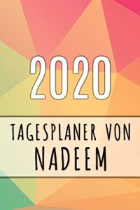 2020 Tagesplaner von Nadeem