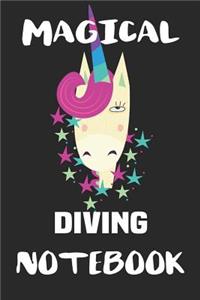 Magical Diving Notebook