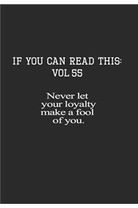 If You Can Read This