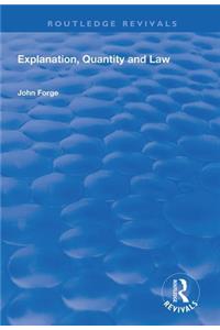 Explanation, Quantity and Law