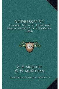 Addresses V1