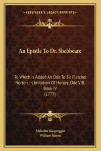 An Epistle To Dr. Shebbeare