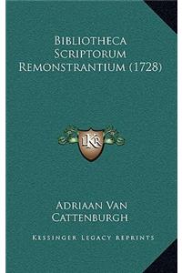 Bibliotheca Scriptorum Remonstrantium (1728)