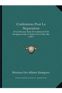 Conferences Pour La Negociation