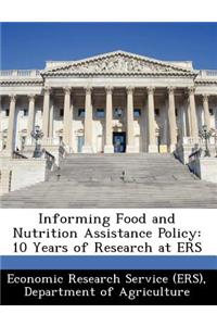 Informing Food and Nutrition Assistance Policy