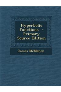 Hyperbolic Functions