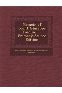 Memoir of Count Giuseppe Pasolini