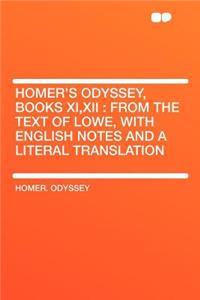 Homer's Odyssey, Books XI, XII