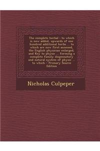 The Complete Herbal