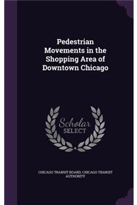 Pedestrian Movements in the Shopping Area of Downtown Chicago