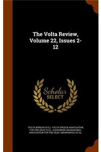 The VOLTA Review, Volume 22, Issues 2-12