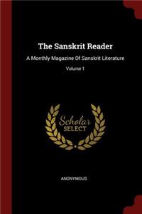 Sanskrit Reader: A Monthly Magazine Of Sanskrit Literature; Volume 1