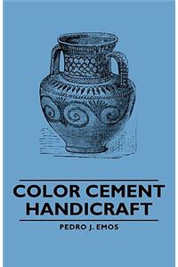 Color Cement Handicraft