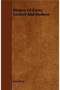 History Of Corea Ancient And Modern