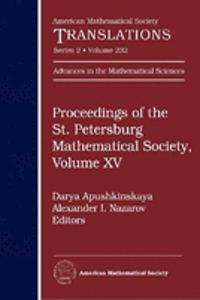 Proceedings of the St. Petersburg Mathematical Society, Volume 15