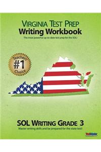 Virginia Test Prep Writing Workbook Sol Writing Grade 3