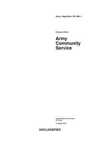 Army Regulation AR 608-1 Personal Affairs Army Community Service Center 13 March 2013