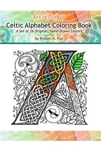 Celtic Alphabet Coloring Book