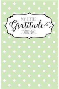 My Little Gratitude Journal (mint cover)